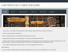 Tablet Screenshot of jcwlawoffice.com